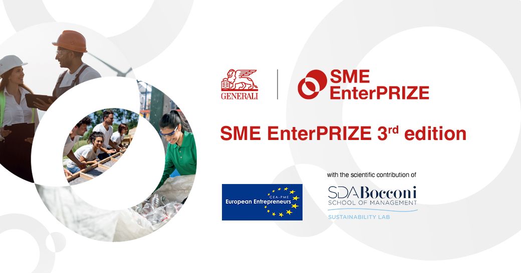 3rd edition of SME EnterPRIZE: Generali extends its search for Europe’s most sustainable SMEs