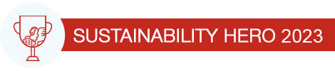 Sustainability Hero - winner 2023